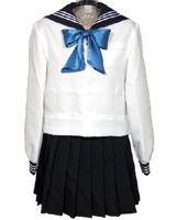 東京女学館高等学校タイプ制服(セーラー服・前)